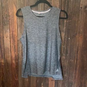 Reebok athletic tank, high side slits